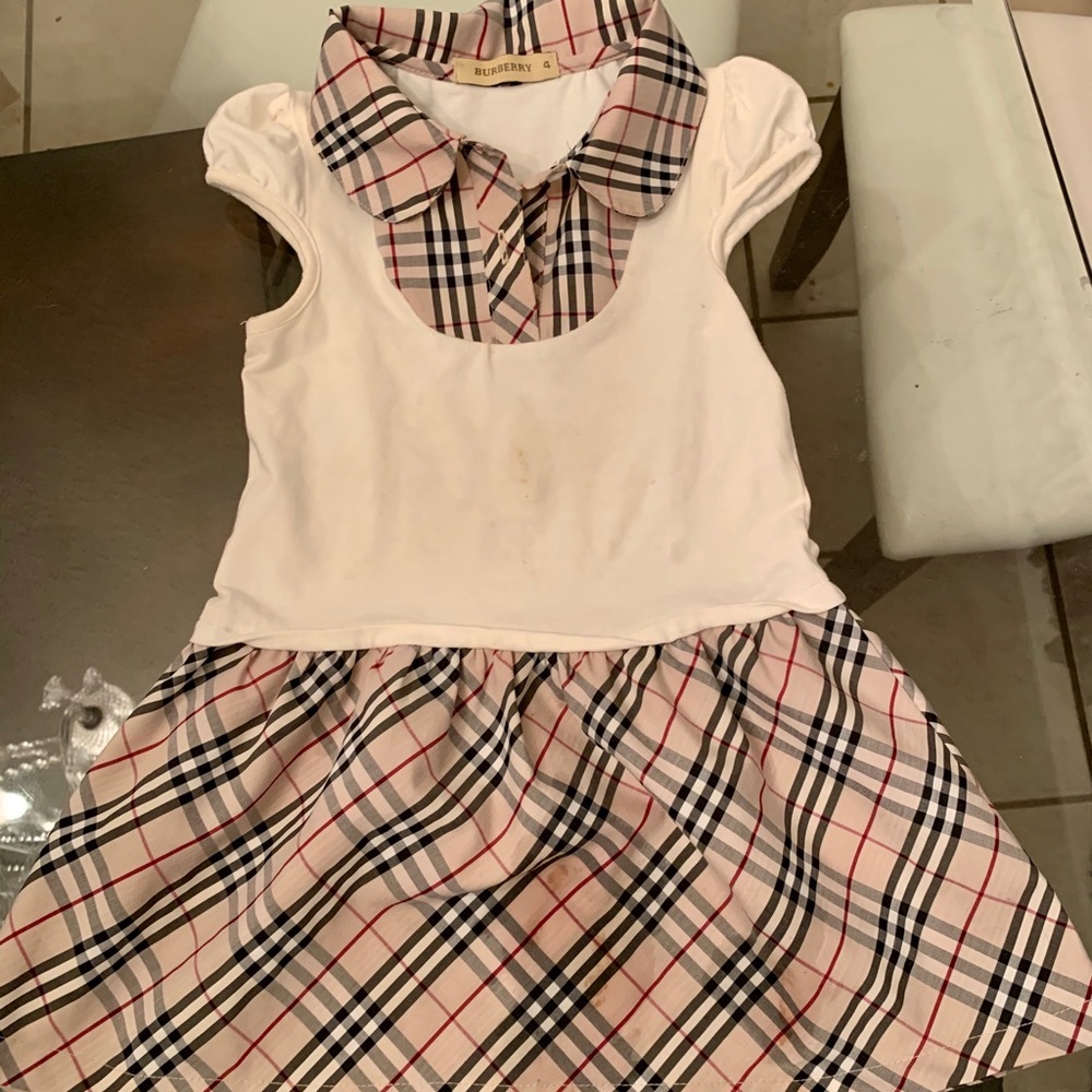 Child Burberry dress